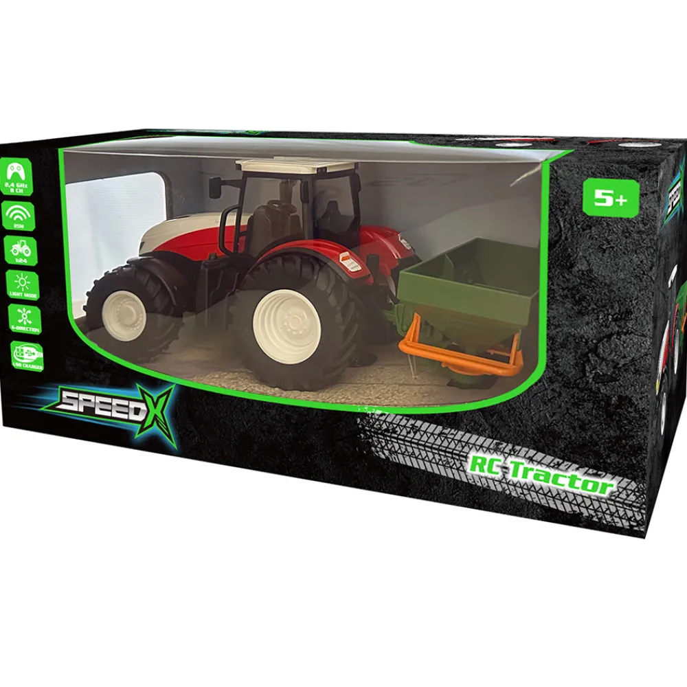 RINGO Tekniske Leker | Lastebil, Gravemaskin Og Traktor>SPEEDX RC Traktor