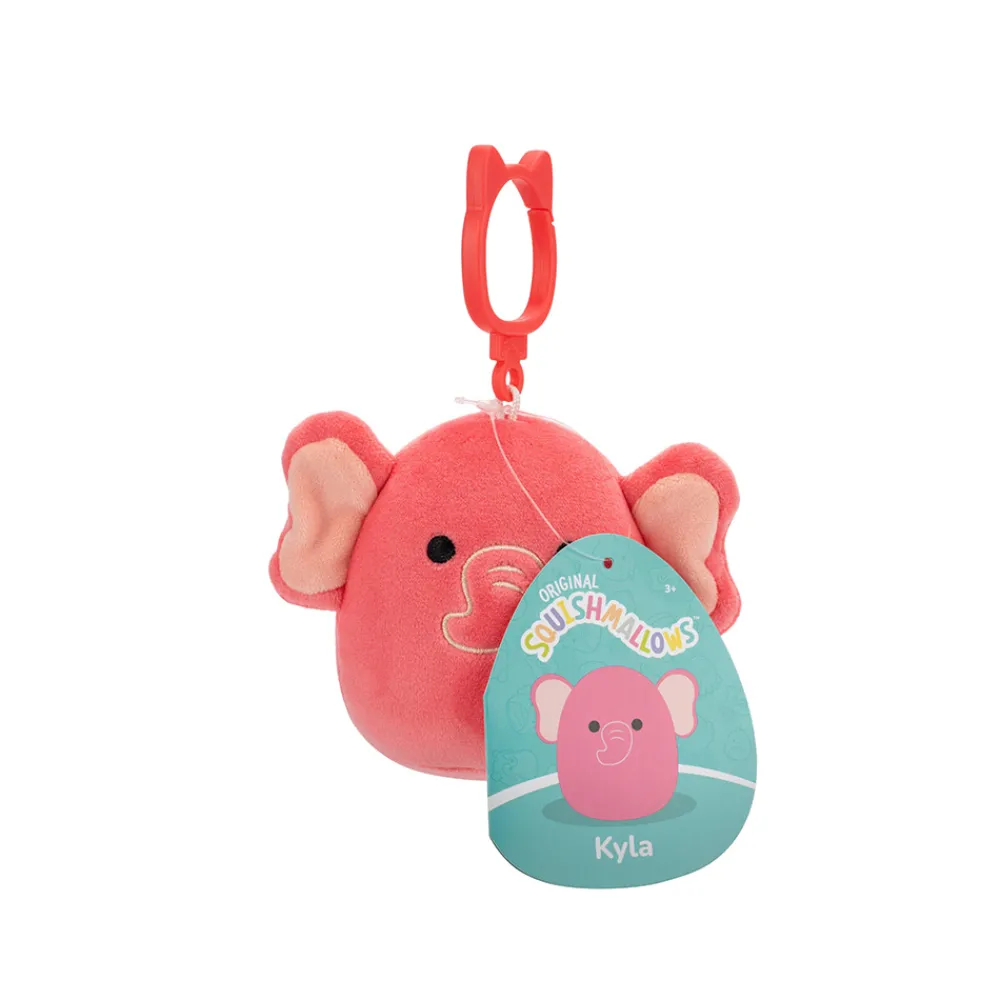 Squishmallows Fidgets Og Småleker | Squishmallows>9 cm Clip On Kyla the Elephant
