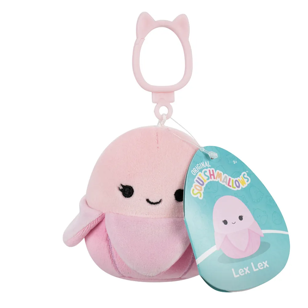 Squishmallows Fidgets Og Småleker | Squishmallows>9 cm Clip On Lex Lex the Banana