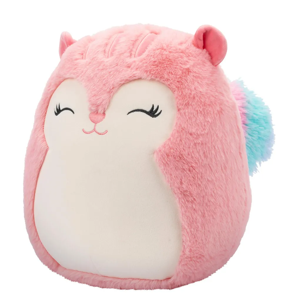 Squishmallows Squishmallows>30 cm Fuzz A Mallows Amina the Squirrel