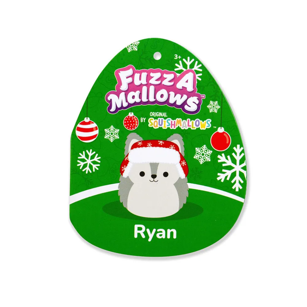 Squishmallows Squishmallows>30 cm Fuzz A Mallows Ryan the Husky