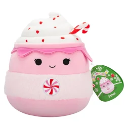 Squishmallows Squishmallows>19 cm Holiday Ethel the Peppermint Latte