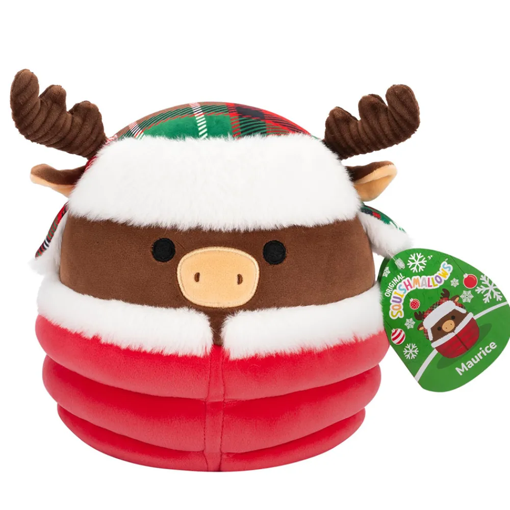 Squishmallows Squishmallows>19 cm Holiday Maurice the Moose