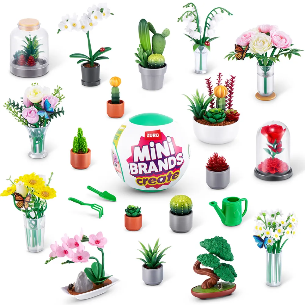Mini Brands Fidgets Og Småleker | Blomster>5 Surprise Botanical Garden