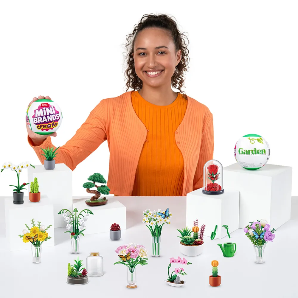 Mini Brands Fidgets Og Småleker | Blomster>5 Surprise Botanical Garden