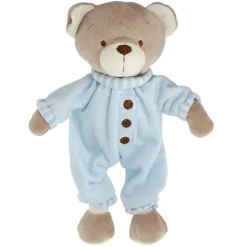 Tinka Babyplysj>Baby - Bamse 25 cm m/pysj Blå