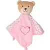 Tinka Babyplysj>Baby - Koseklut Bamse Rosa 28x28 cm