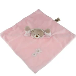 Tinka Babyplysj>Baby - Koseklut Bamse Rosa 30x30 cm
