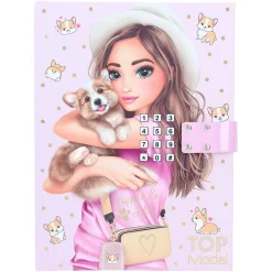 TOPModel Bøker>- Dagbok Corgi