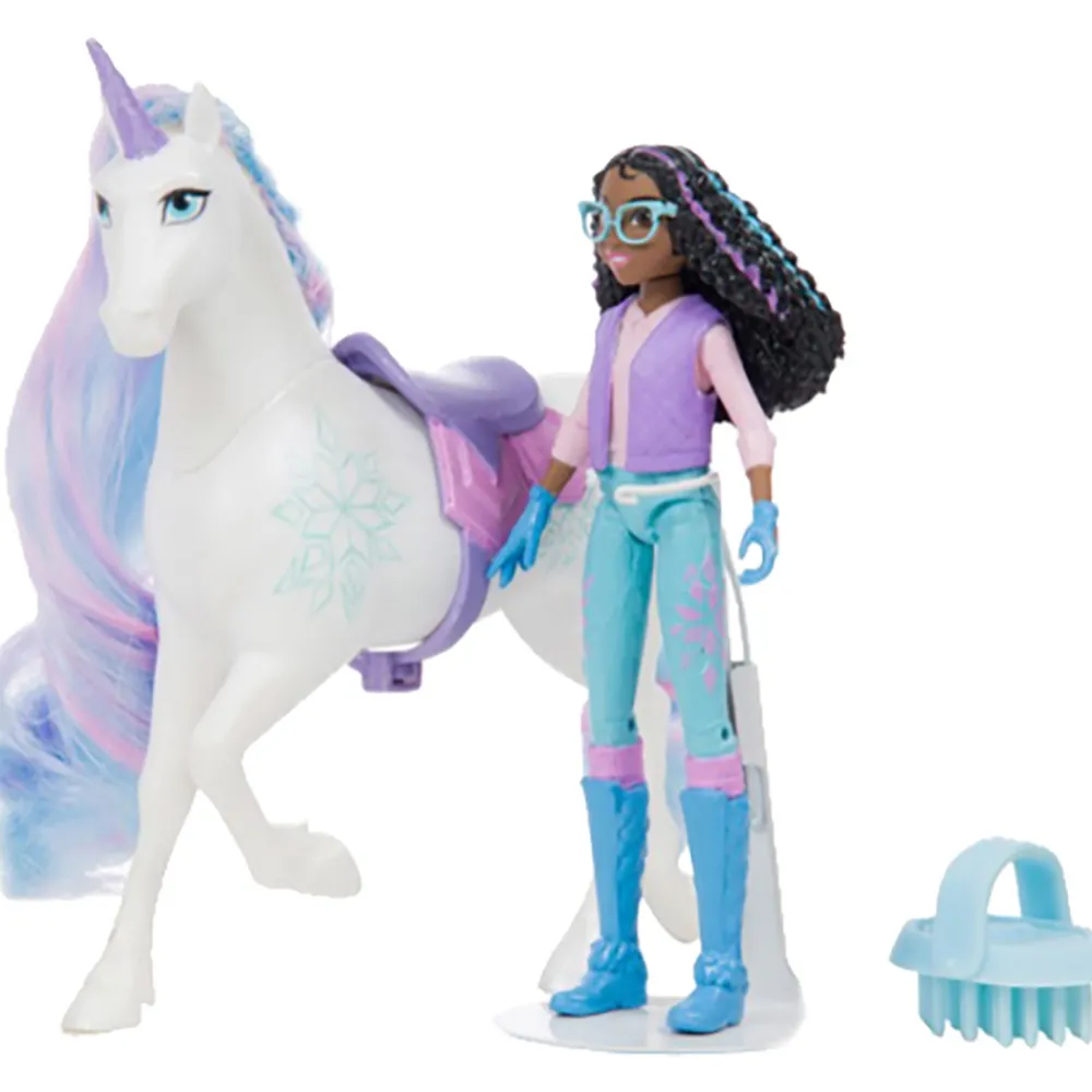 Unicorn Academy Unicorn Academy>Doll & Unicorn - Layla & Glacier