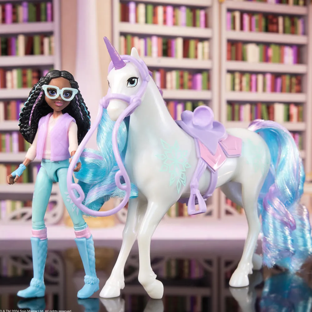 Unicorn Academy Unicorn Academy>Doll & Unicorn - Layla & Glacier