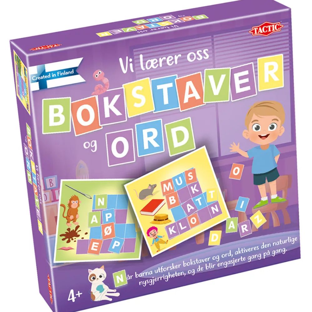 TacTic Spill Og Puslespill>Vi lærer bokstaver og ord