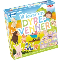 TacTic Spill Og Puslespill>Vi lærer oss dyrevenner